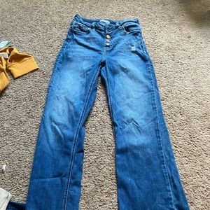 Cello mid rise distressed
